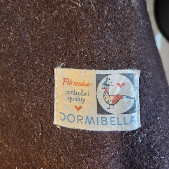 Dormibella Fibrenka Vintage Full Double Size Blanket Holland Wool ? Boho Decor - Picture 6 of 6